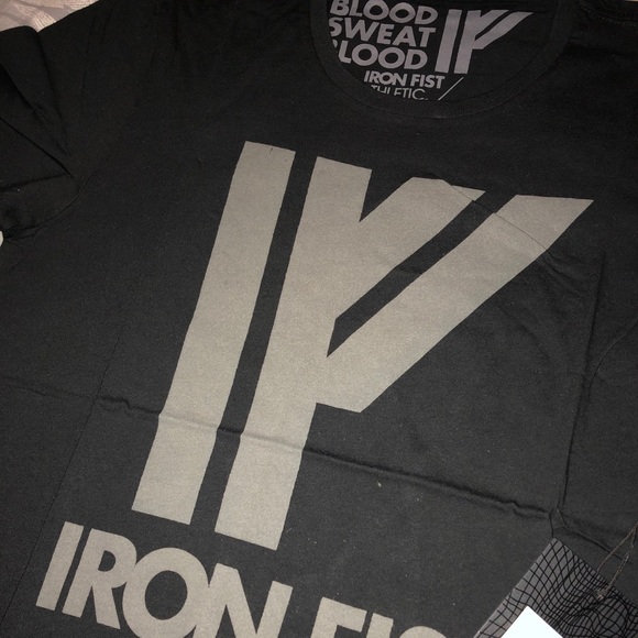 IRON FIST ATHLETIC LOGO MENS TEE - Picture 4 of 9